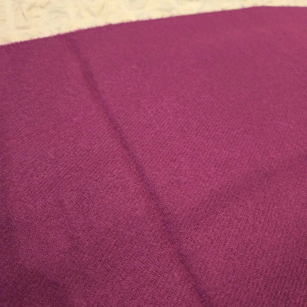 💜 Super Soft Purple Scarf – 12